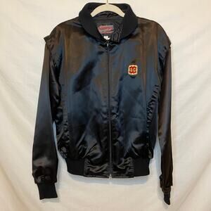 Men's Private stock west promotions Gold Coast casino rare satin bomber jacket
